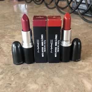 Mac/Matte Lipstick Set/D for Danger/Chili